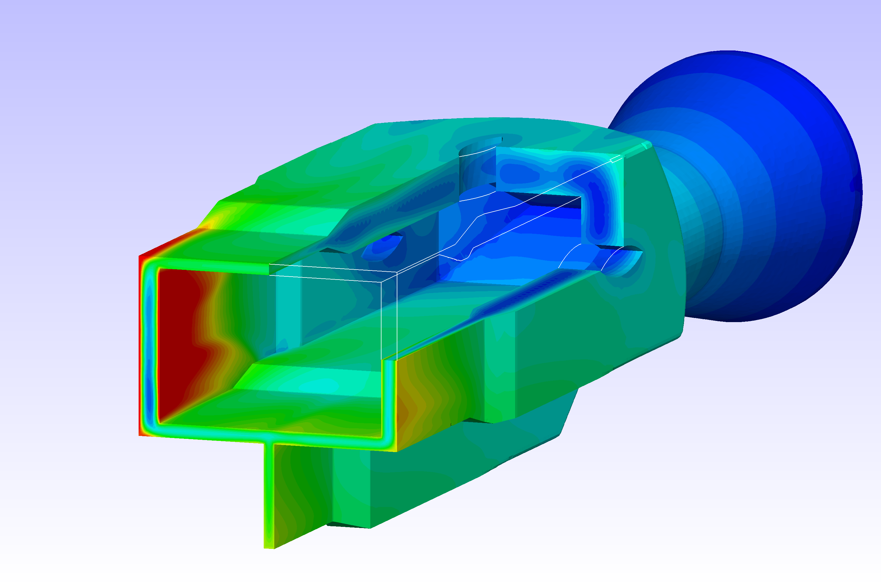 Viscous heating solver for OpenFOAM